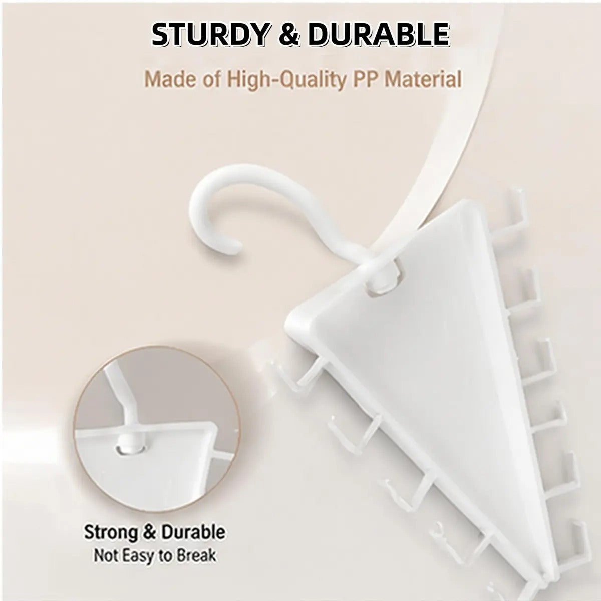 [BUY 1 GET 1 FREE] 360° Rotating V-Shaped Closet Organizer